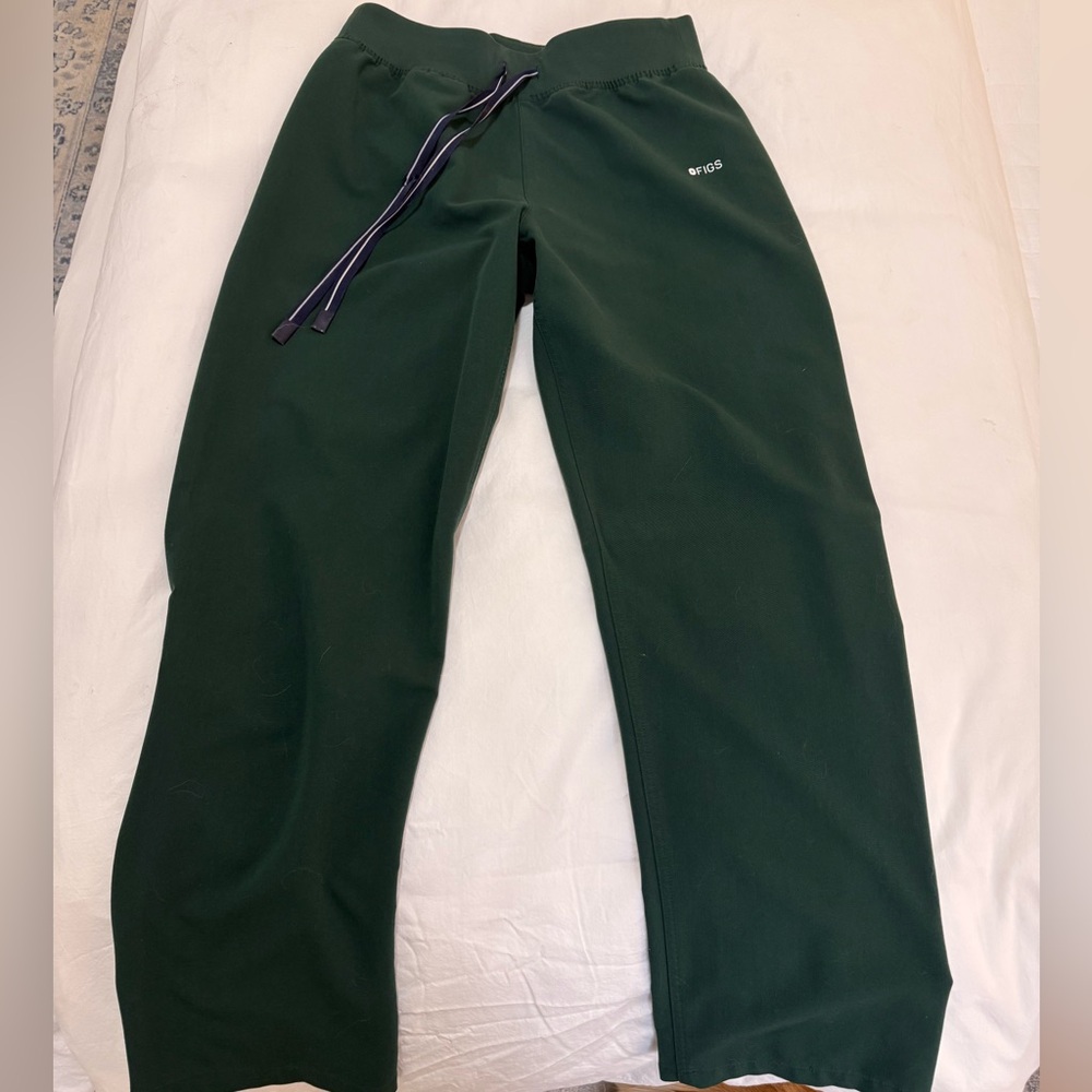 Figs high waisted Livingston - british racing green